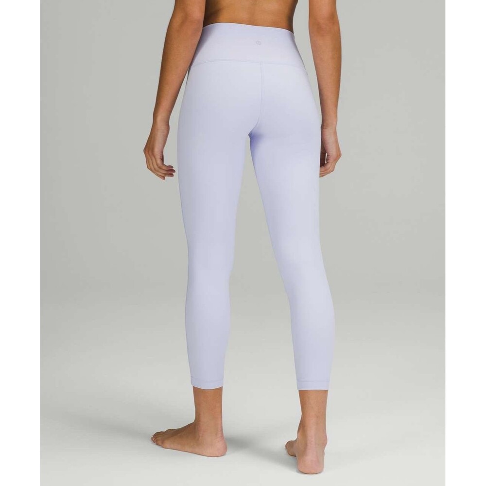 NWT Lululemon Wunder Under High-Rise Tight 25" Pastel Blue Size 12